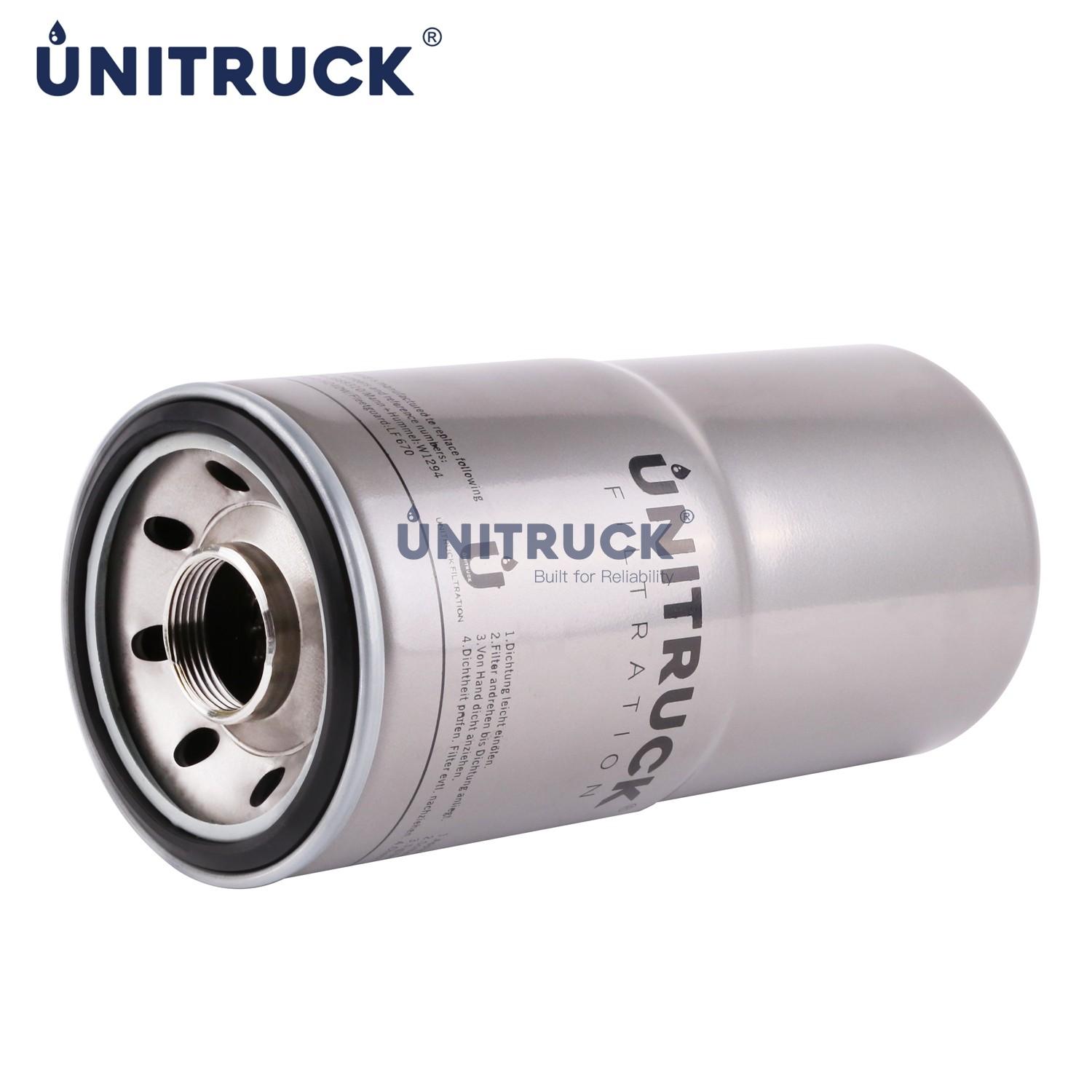 UNITRUCK Oil Filter for 3889310 W1294 LF670 H240W