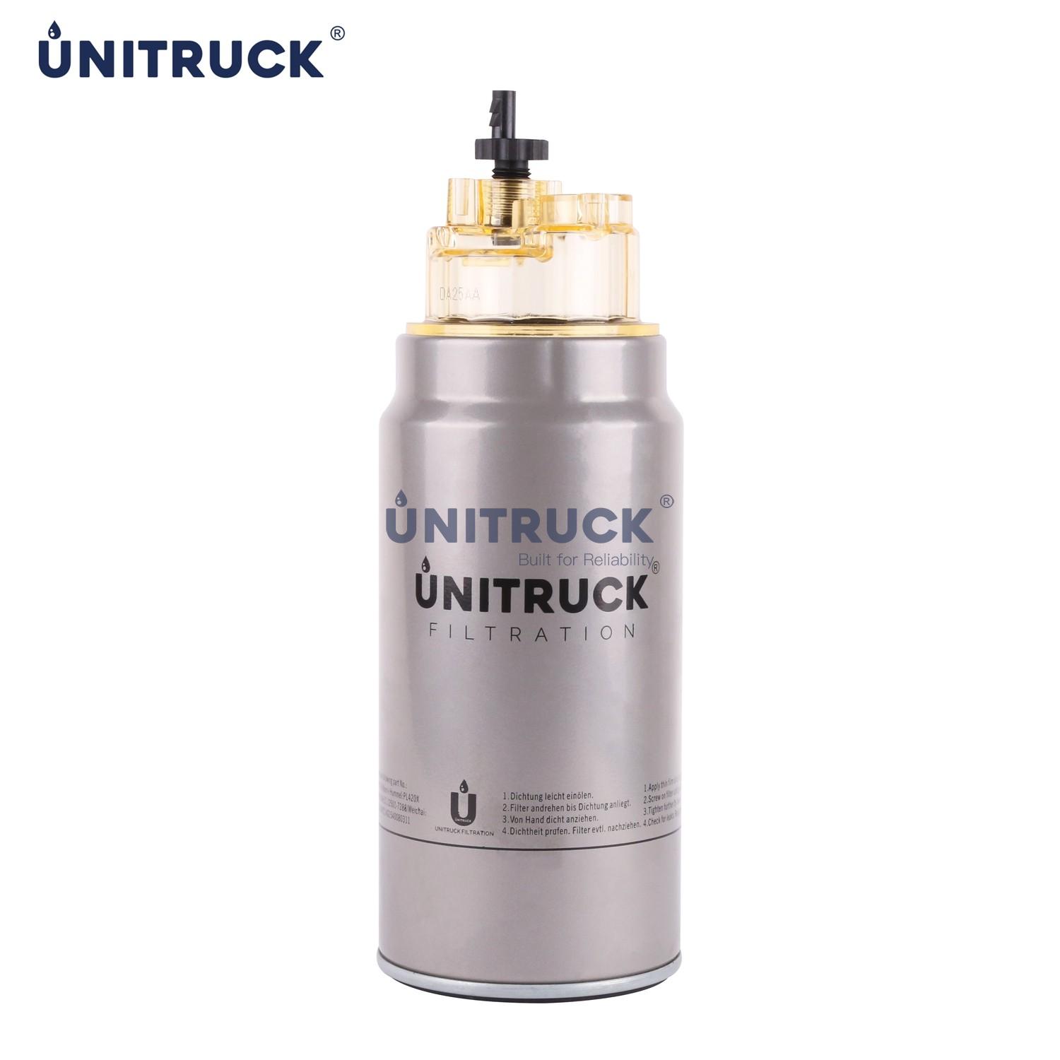 Water Separator Fuel Filter 51.12501-7288 PL420 H710WK-UNITRUCK